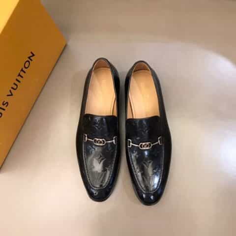 LV/路易威登 高端真皮大底经典男士商务皮鞋