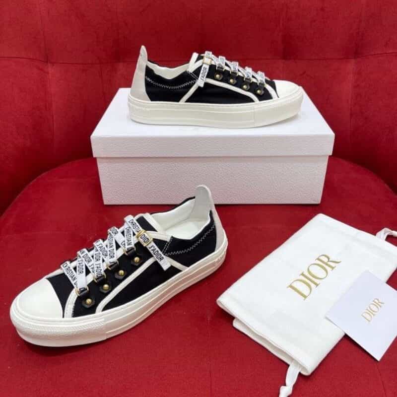 DIOR迪奥 2021最新款两穿帆布鞋