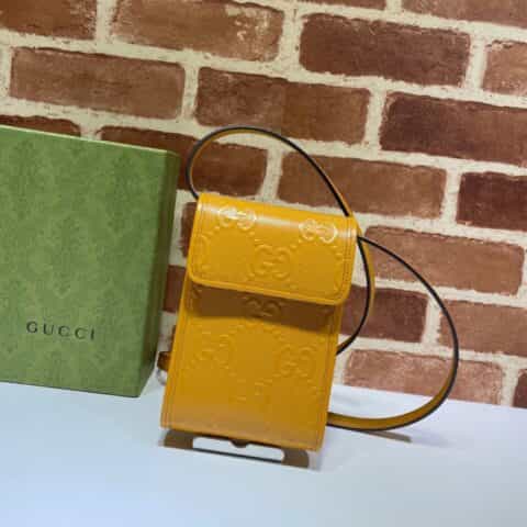 GUCCI古驰GG印花压纹迷你手袋625571