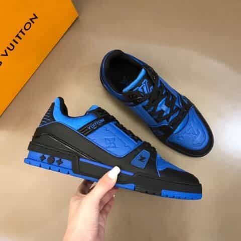 LV/路易威登 2021春夏新配色,男士Trainer运动鞋
