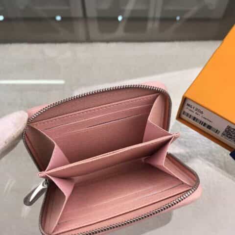 Louis Vuitton LV Zippy拉链零钱包 M61206粉色