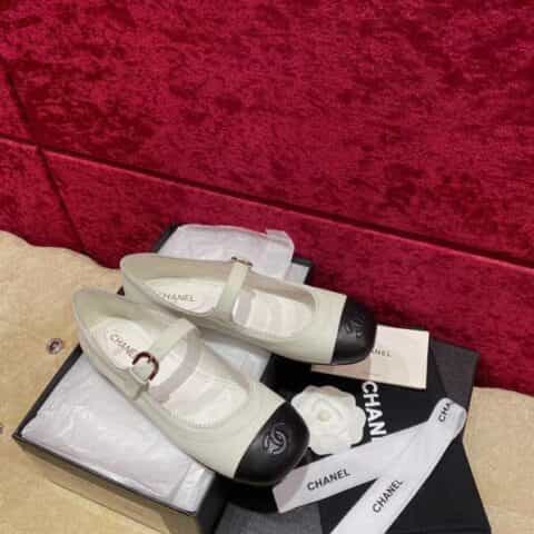Chanel香奈儿 21s早春新款玛丽珍平底单鞋