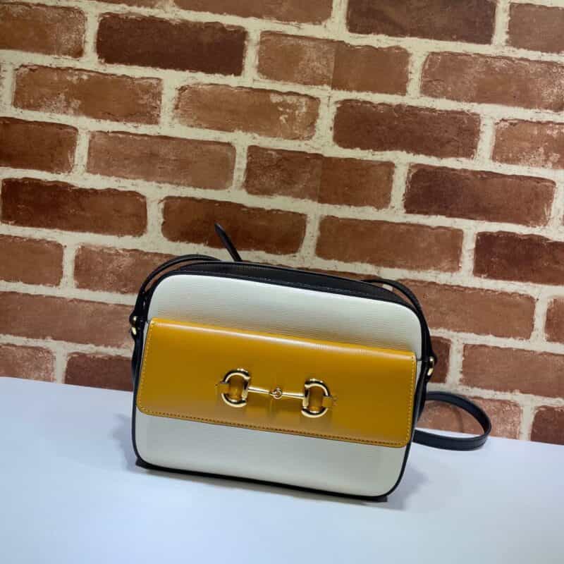 GUCCI古驰马衔扣1955系列小号肩背包645454
