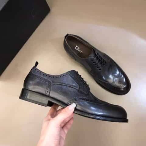 DIOR迪奥 鞋面进口牛皮男士商务休闲皮鞋