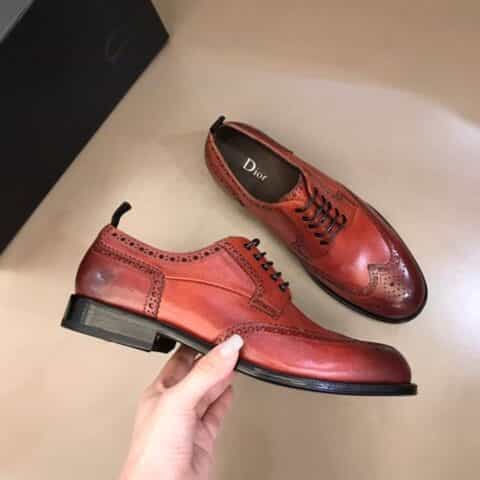 DIOR迪奥 鞋面进口牛皮男士商务休闲皮鞋