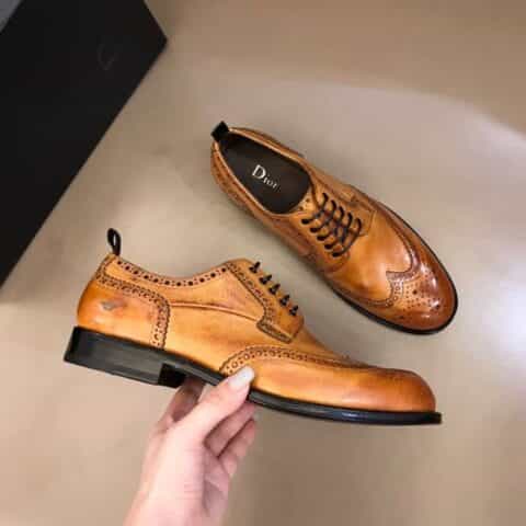 DIOR迪奥 鞋面进口牛皮男士商务休闲皮鞋