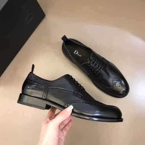 DIOR迪奥 鞋面进口牛皮男士商务休闲皮鞋
