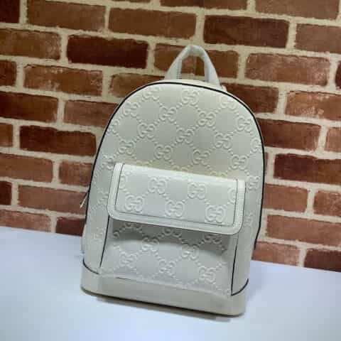 GUCCI古驰GG印花压纹背包658579