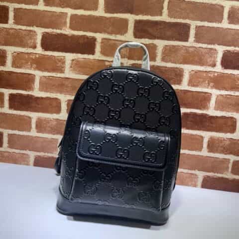GUCCI古驰GG印花压纹背包658579