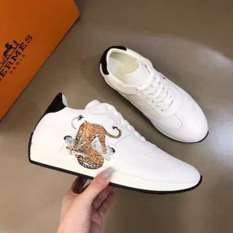 HERMES爱马仕 新品系列原单级男士Chris运动休闲鞋
