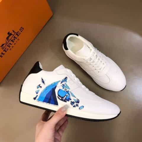 HERMES爱马仕 新品系列原单级男士Chris运动休闲鞋