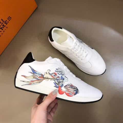 HERMES爱马仕 新品系列原单级男士Chris运动休闲鞋