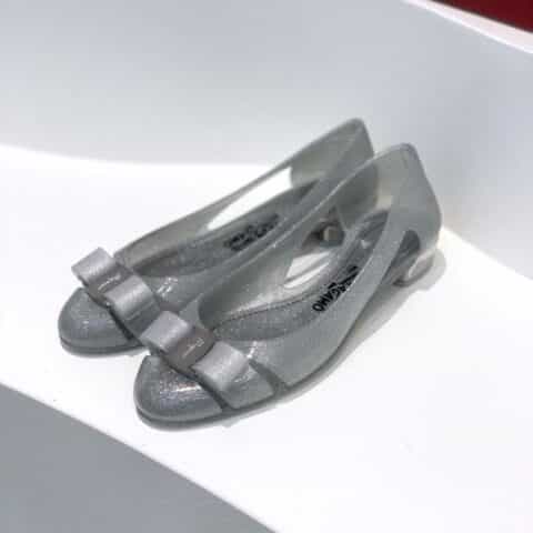 SF salvatore Ferraga*o  菲拉*慕新款pvc果冻鞋