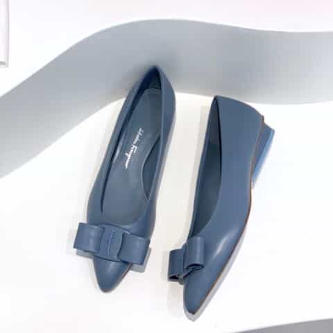 SF salvatore Ferraga*o 菲拉*慕最新糖果色走秀款尖头浅口Viva芭蕾舞鞋