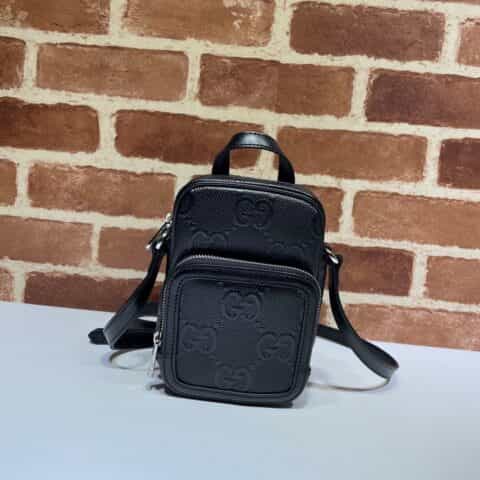 GUCCI古驰GG印花压纹迷你手袋658553