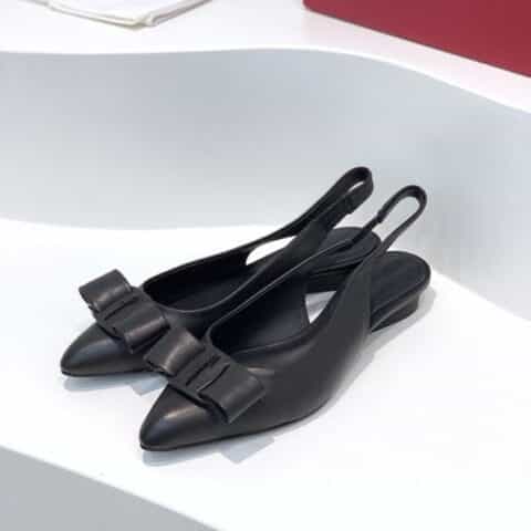 SF salvatore Ferraga*o 菲拉*慕2021新款viva系列后空露跟粗跟凉鞋
