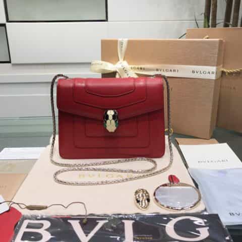 BVLGARI宝格丽进口原单牛皮原单品质单层肩背包61879