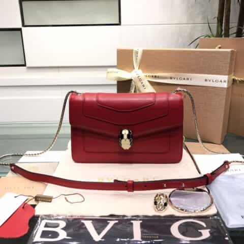 BVLGARI宝格丽进口原单牛皮原单品质单层肩背包61885