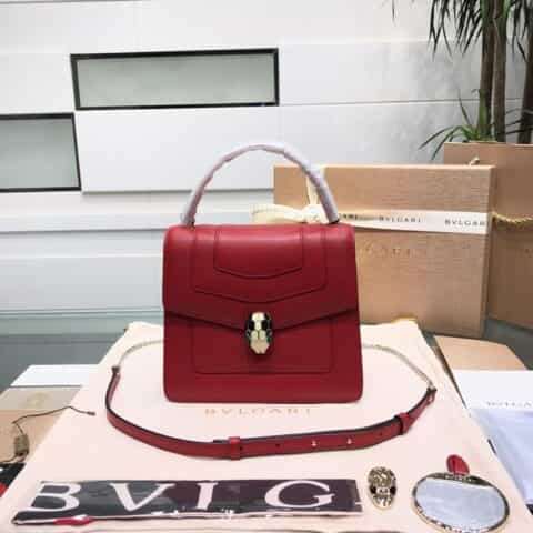 BVLGARI宝格丽进口原单牛皮原单品质三层手提包38329
