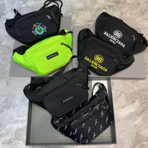 Balenciaga巴黎世家帆布胸包腰包