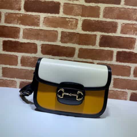 GUCCI古驰马衔扣1955系列肩背包602204