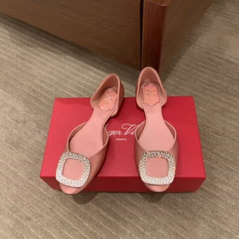 Roger Vivier RV 经典中空Chips水钻单鞋