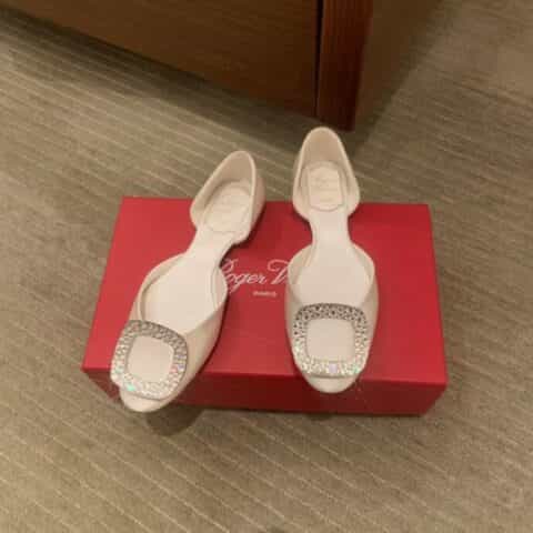 Roger Vivier RV 经典中空Chips水钻单鞋