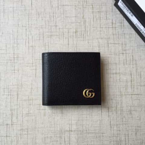GUCCI古驰GG Marmont系列皮革双折钱包428726