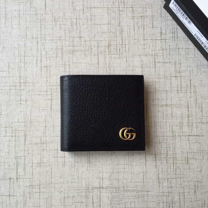 GUCCI古驰GG Marmont系列皮革双折钱包428726