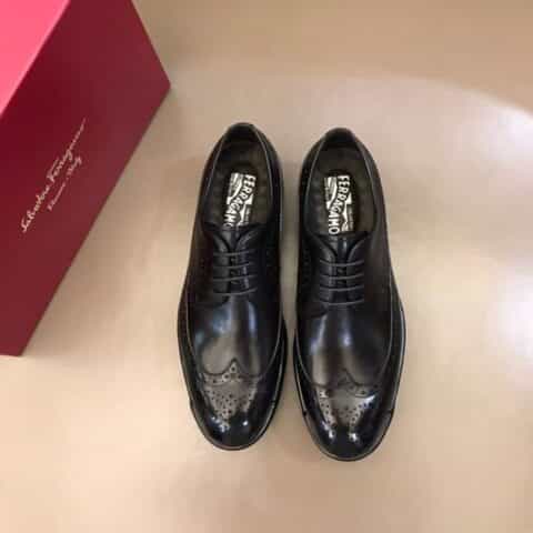 Ferragamo菲拉格慕 2021高端男士精品男士商务休闲皮鞋