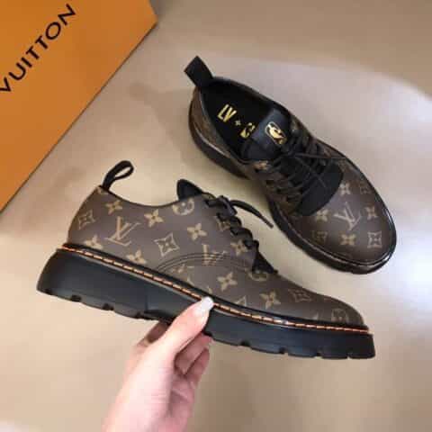 LV/路易威登 2021 限量特别款, L. VXNBA联名BOLD 系带鞋