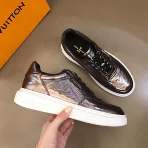 LV/路易威登 进口头层牛皮Beverly Hills 运动鞋