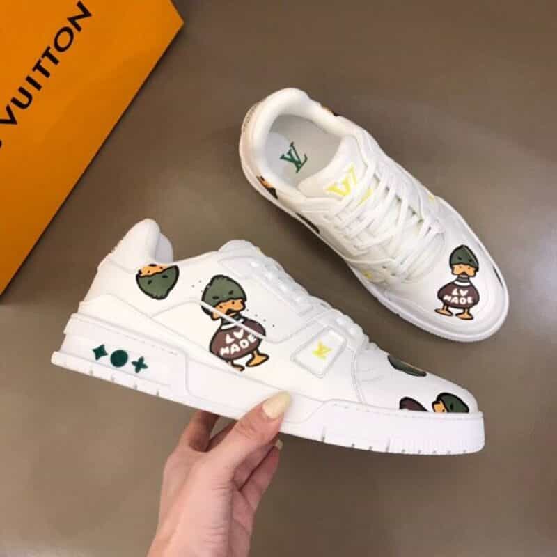 LV/路易威登 2022早春Nigo X L. v 联名 Trainer潮流男士运动鞋