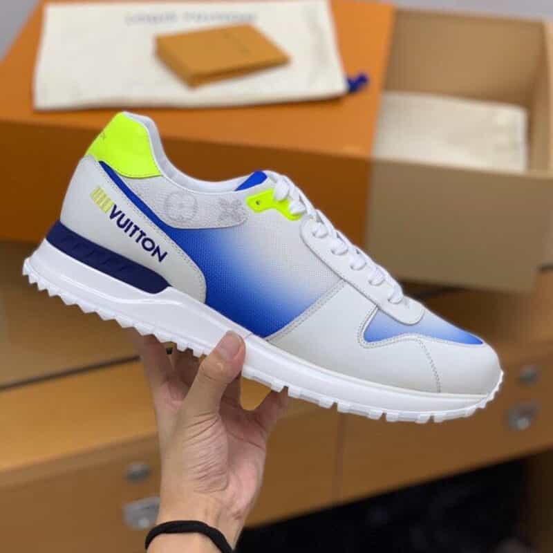 LV/路易威登 刺绣logo字母经典Run Away男士运动鞋