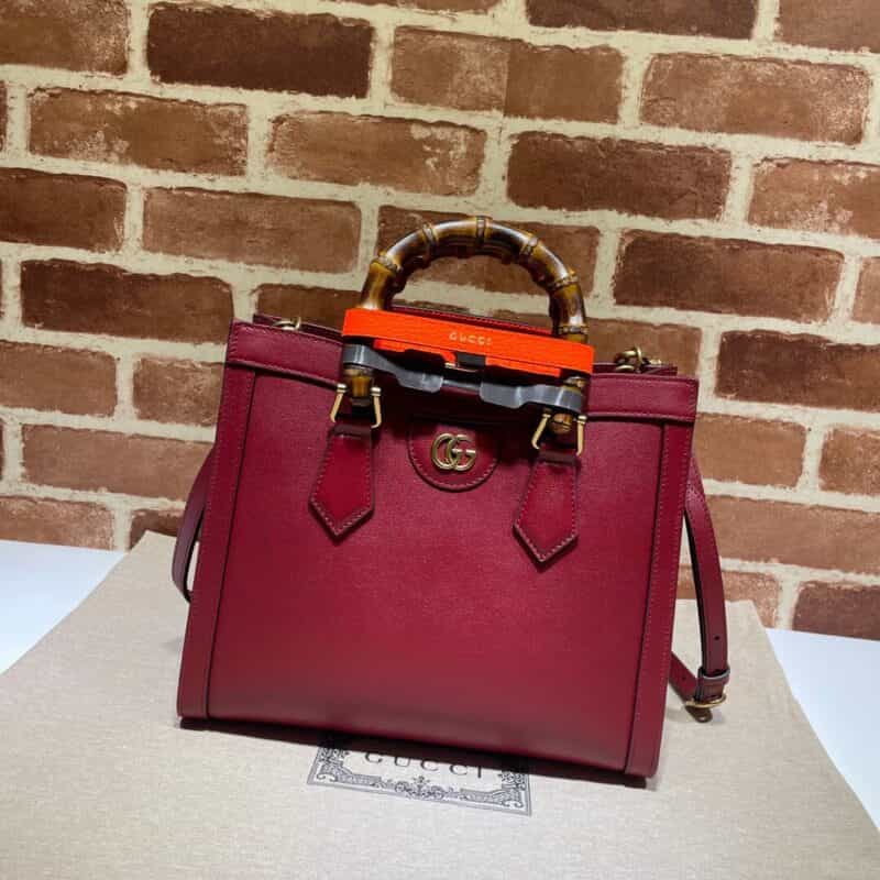 GUCCI古驰Diana竹节小号托特包660195