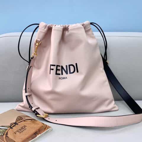 FENDI芬迪字母印花大号肩背包8355L
