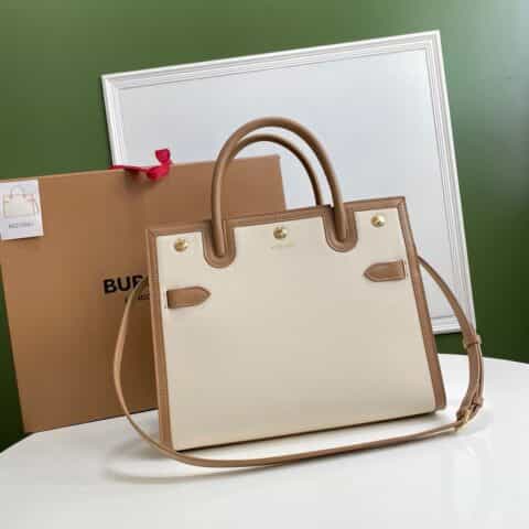Burberry巴宝莉意大利鞣制皮革Title - 泰尔勒手袋