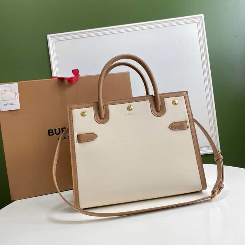 Burberry巴宝莉意大利鞣制皮革Title - 泰尔勒手袋