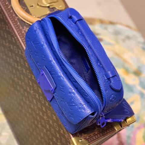 Louis Vuitton LV S Lock 邮差包 M58488蓝色