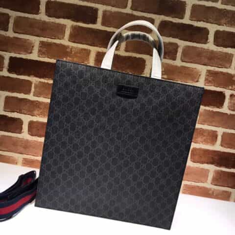 GUCCI古驰GG Supreme帆布托特包495559