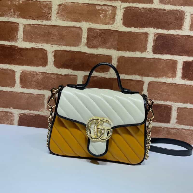 GUCCI古驰GG Marmont系列迷你手提包583571