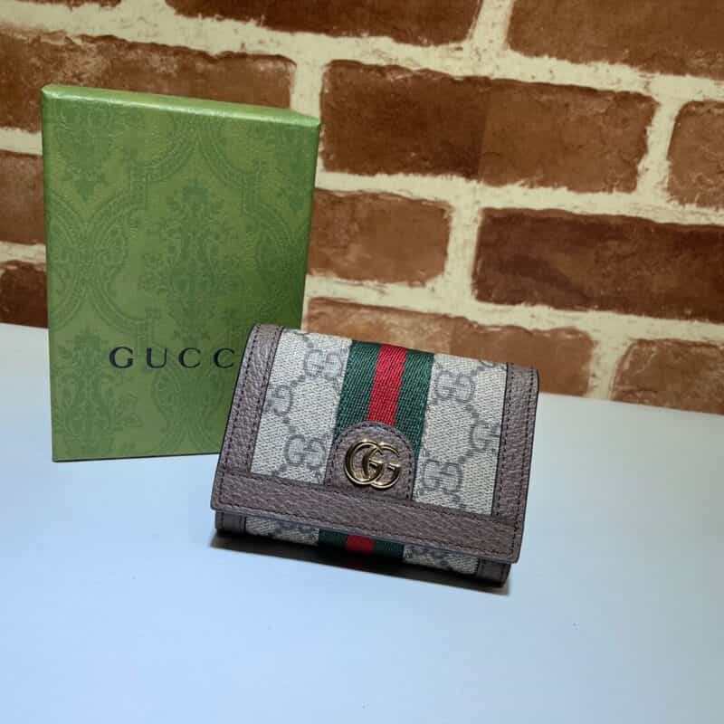 GUCCI古驰Ophidia系列双折钱包644334