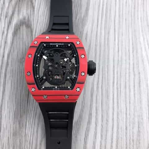 JB 理查德米勒 RM52-01 真陀飞轮RICHARD MILLE骷髅头腕表