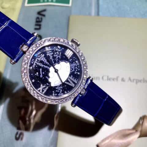 梵克雅宝•许愿 全年12次流星雨绘于表盘 十二星座系列 Lady Arpels Heures Filantes腕表