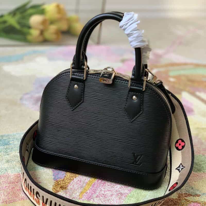 Louis Vuitton LV Alma BB 贝壳包 M59217 黑色