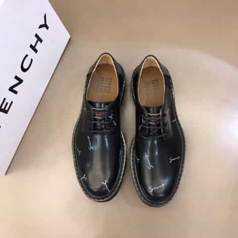 GIVENCHY纪梵希 2021男士高端鞋履Combat圆头德比鞋