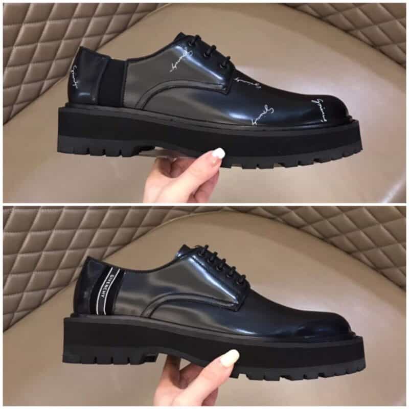 GIVENCHY纪梵希 2021男士高端鞋履Combat圆头德比鞋