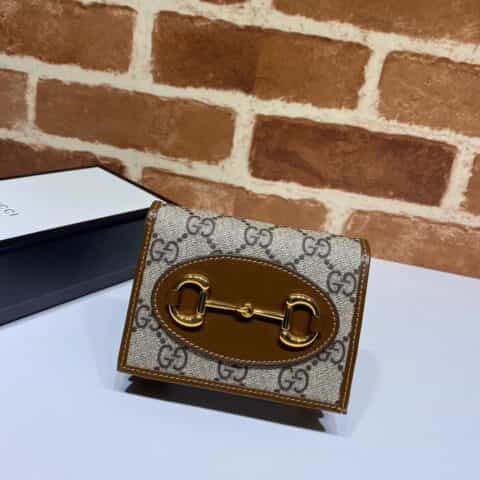 GUCCI古驰马衔扣1955系列卡包621887
