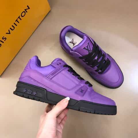 LV/路易威登 2021秋冬新色L 奢品 Trainer运动鞋