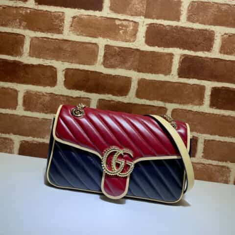 GUCCI古驰GG Marmont系列小号肩背包443497